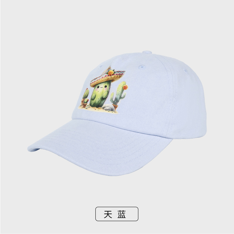 创艺兴定制立体刺绣棒球帽遮阳帽多色可选