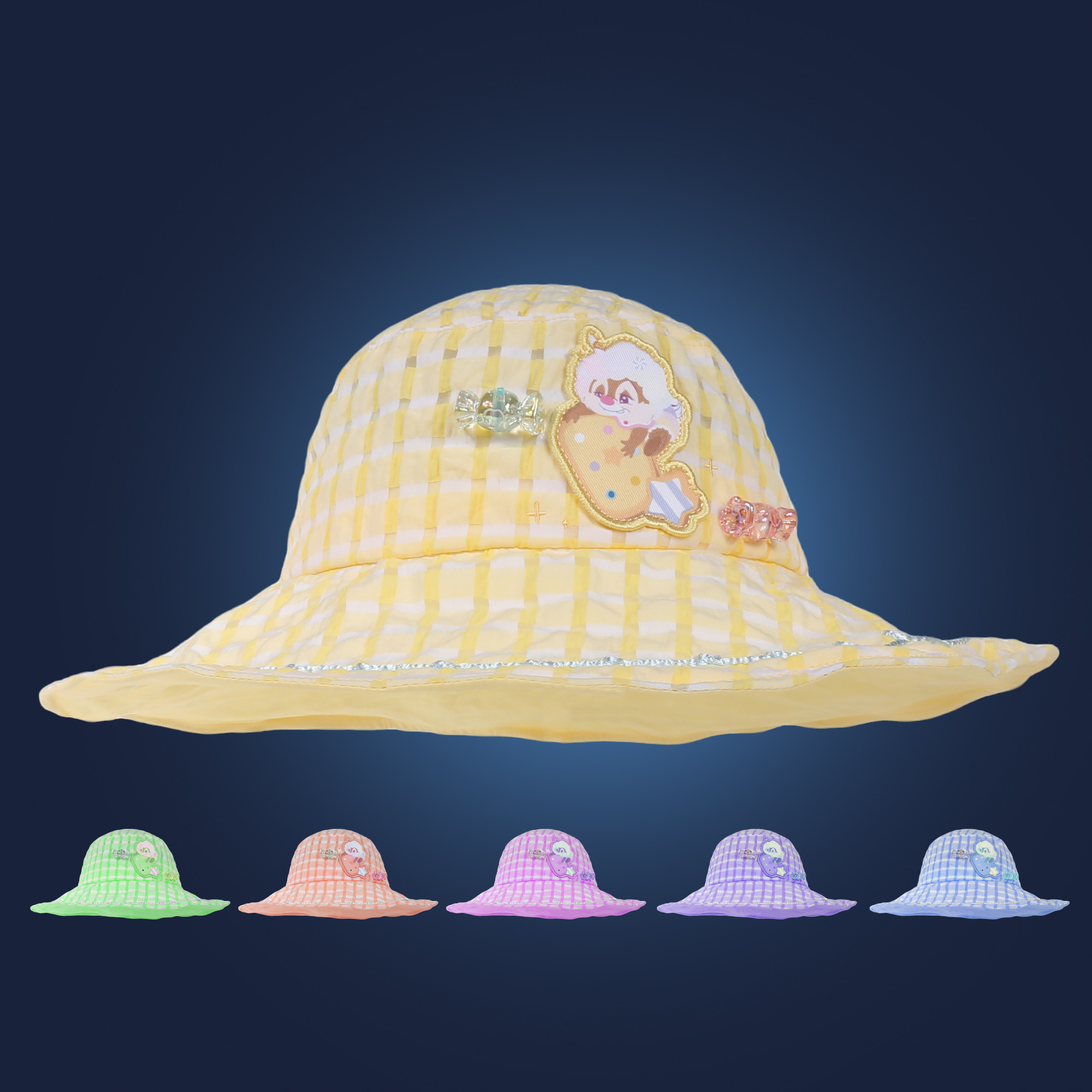 创艺兴定制立体刺绣渔夫帽遮阳帽多色可选