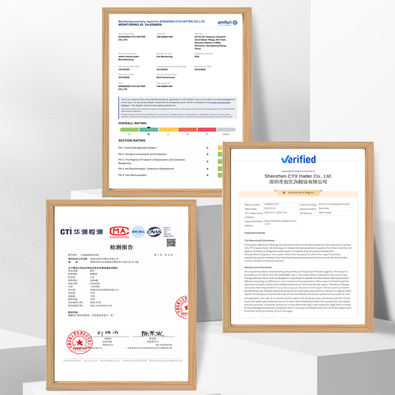 创艺兴定制立体刺绣渔夫帽遮阳帽多色可选