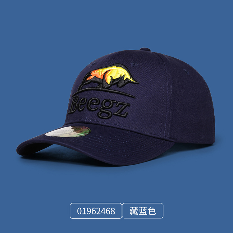 纯色立体绣棒球帽定制多色可选