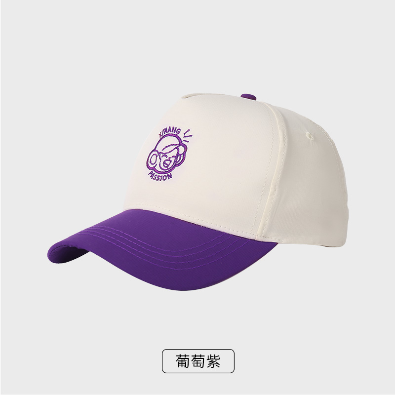 创艺兴定制立体刺绣棒球帽遮阳帽多色可选